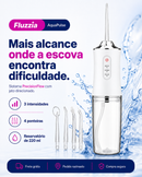 Fluzzia AquaPulse™ — Irrigador Oral Portátil