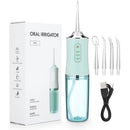Fluzzia AquaPulse™ — Irrigador Oral Portátil