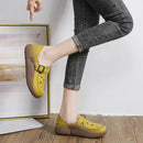 Mocassim LuxComfort de Couro com Recortes