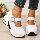 Tênis Alessa | Casual Feminino com Plataforma Baixa