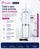Fluzzia AquaPulse™ — Irrigador Oral Portátil