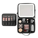 Bolsa de Maquiagem Portátil com Espelho LED - GlowBag - Fluzzia