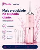 Fluzzia AquaPulse™ — Irrigador Oral Portátil